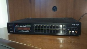 SANSUI G-E700 グラフィックイコライザー 1986年式 動作確認済み中古品 1円スタート売り切り 保証なし現状渡し おてがる配送宅急便発送