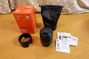 ★美品★ SONY　SEL50F14Z　ソニー　Planar T* FE 50mm F1.4 ZA