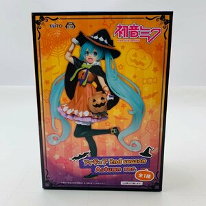 新品未開封 タイトー 初音ミク フィギュア 2nd season Autumn ver.