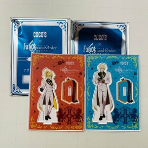 中古品 ココス×劇場版 Fate/Grand Order 神聖円卓領域キャメロット アクリルスタンドパネル 円卓の騎士 2種セット