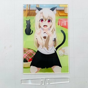 中古品 コスパ Fate/kaleid liner プリズマ☆イリヤ ドライ!! ねこみみイリヤ アクリルアートスタンド