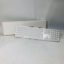 Apple USB Keyboard JIS配列 テンキー付き MB110J/B_画像1