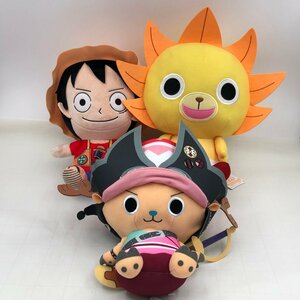 新品 ワンピース ONE PIECE FILM RED めちゃでかぬいぐるみ ルフィ チョッパー サニーくん 3種セット