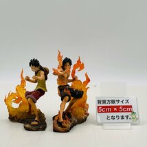 中古品 DXF BROTHERHOOD ワンピース モンキー・D・ルフィ ポートガス・D・エース 2種セット_画像2