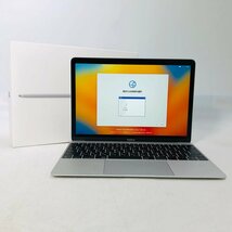 動作確認済み MacBook 12インチ (Mid 2017) Core i7 1.4GHz/16GB/SSD 512GB シルバー MNYJ2J/A_画像1