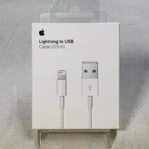 Apple Lightning to USB Cable (0.5m) A1511 ME291AM/A_画像1