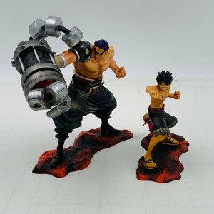 中古品 DXF MANHOOD ONE PIECE FILM Z ワンピース ルフィ ゼファー 2点セット