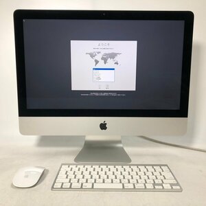 動作確認済み iMac 21.5インチ (Mid 2014) Core i5 1.4GHz/8GB/500GB MF883J/A