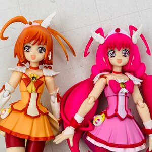 ジャンク S.H.Figuarts フィギュアーツ スマイルプリキュア キュアハッピー キュアサニー 2種セット