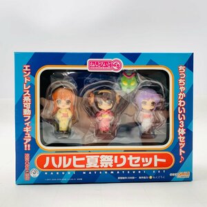 新品未開封 グッドスマイルカンパニー ねんどろいどぷち 涼宮ハルヒの憂鬱 ハルヒ夏祭りセット