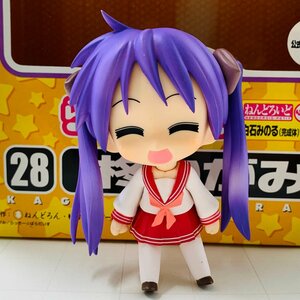 中古品 キャラアニ ねんどろいど 28 らき☆すた 柊かがみ らき☆すた公式ホームページver.