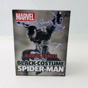 新品未開封 セガ Luminasta MARVEL COMICS ブラックコスチューム スパイダーマン