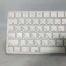Apple Magic Keyboard シルバー JIS配列 テンキー付き MQ052J/A_画像3