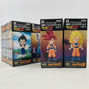 新品未開封 WCF ワールドコレクタブルフィギュア 劇場版 ドラゴンボールZ 神と神 vol.1 全8種セット