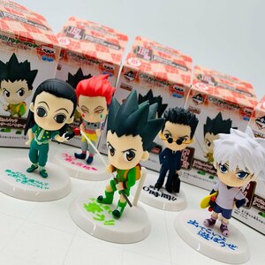 難あり中古品 一番くじ HUNTER×HUNTER ハンター×ハンター 緋色の追憶編 E賞 ちびきゅんキャラ ゴン キルア ヒソカ 他 5種セット