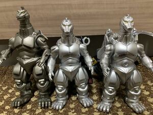  Mechagodzilla 1993 super Mechagodzilla tag attaching 3 against set Movie Monstar series Bandai sofvi figure higashi . Godzilla that time thing 