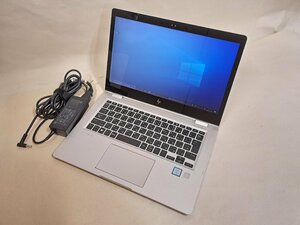 23120401 HP EliteBook x360 1030 G2 Core i7-7600U メモリ16GB SSD512GB 13.3型 タッチパネル ACアダプター付 カメラ搭載 Windows10