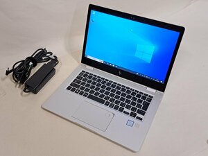 94033-17 HP EliteBook x360 1030 G2 Core i7-7600U メモリ16GB SSD512GB 13.3型 タッチパネル ACアダプター付 カメラ搭載 Windows10