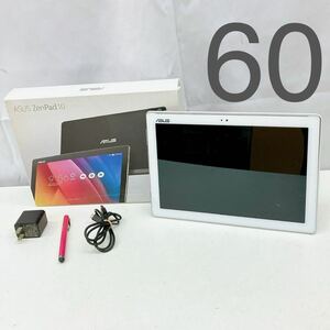 11AC76 【動作品】ASUS エイスース ZenPad 10 Z300C P023 Androidアンドロイド タブレット タッチペン・元箱付き 中古 現状品