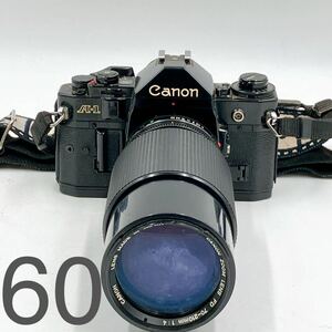 12AA39 1円～ Canon キャノン A-1 ボディ ブラック フィルムカメラ BODY 一眼レフ レンズ 70-210mm 1:4 中古 現状品 動作未確認