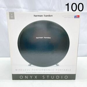 12AD61 【新品未開封】1円〜 ONYX STUDIO harman/kardon WIRELESS PERFORMANCE PORTABLE スピーカー 現状品 動作未確認