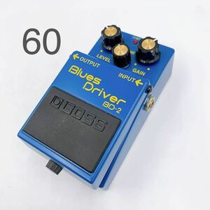 12AD86 1円〜 BOSS ボス BD-2 BLUES DRIVER ブルース ドライバー エフェクター 動作未確認 現状品