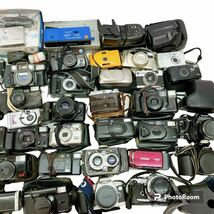 11AC95 カメラ まとめ OLYMPUS Canon FUJIFILM Victor Panasonic EPSON 他 多数 ケース・元箱付きあり 中古 現状品 動作未確認_画像3