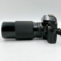 12AA39 1円～ Canon キャノン A-1 ボディ ブラック フィルムカメラ BODY 一眼レフ レンズ 70-210mm 1:4 中古 現状品 動作未確認_画像2