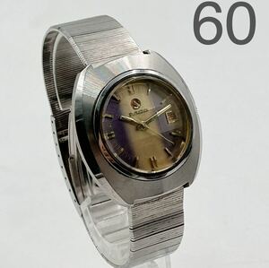 12AB8 【動作品】RADO ラドー Kapell カペル WATER SEALED 腕時計 自動巻き デイト 中古 現状品