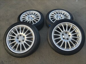 カールソン　タイヤホイールセット　225/45R18 carlsson PCD 114 18×8J 