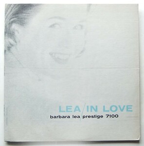 ◆ BARBARA LEA / Lea In Love ◆ Prestige PRLP 7100 (N.Y.C.:yellow:dg:AB) ◆