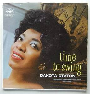 ◆ DAKOTA STANTON / Time To Swing ◆ Capitol T1241 (color) ◆