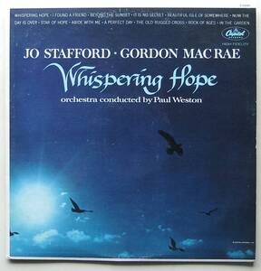 ◆ JO STAFFORD - GORDON MacRAE / Whispering Hope ◆ Capitol T1696 (color) ◆