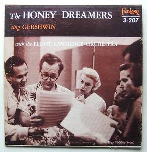 ◆ HONEY DREAMERS / Sing Gershwin ◆ Fantasy 3-207 (red:dg) ◆