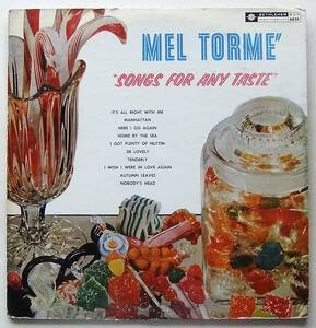 ◆ MEL TORME / Songs For Any Taste ◆ Bethlehem BCP 6031 (red:dg) ◆ Q