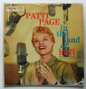 ◆ PATTI PAGE / In The Land of Hi-Fi ◆ EmArcy MG 36074 (drum:dg) ◆