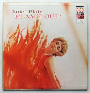 ◆ JANET BLAIR / Flame Out! ◆ Dico D-1301 (turquoise:dg) ◆