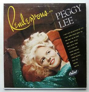 ◆ PEGGY LEE / Rendezvous ◆ Capitol T151 (turquoise) ◆