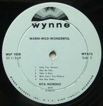 ◆ RITA MORENO / Warm , Wild , Wonderful ◆ Wayne WLP 103 (blue:dg) ◆ V_画像4