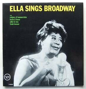 ◆ ELLA FITZGERALD / Ella Sings Broadway ◆ Verve V-4059 (MGM) ◆