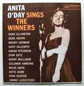 ◆ ANITA O'DAY / Sings The Winners ◆ Verve MG V-8283 (trumpet:dg) ◆