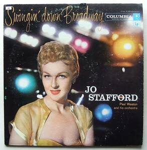 ◆ JO STAFFORD / Swingin' Down Broadway ◆ Columbia CL1124 (6eye:dg) ◆