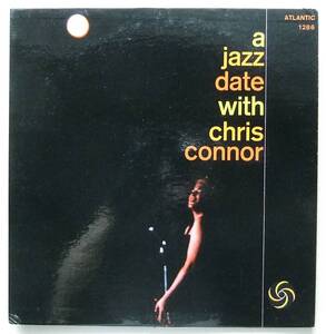 ◆ A Jazz Date with CHRIS CONNOR ◆ Atlantic 1286 (black:dg) ◆