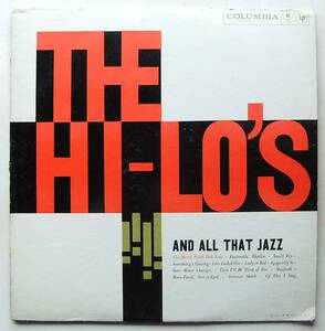 ◆ THE HI-LO'S and All That Jazz ◆ Columbia CL 1259 (6eye:dg) ◆ V