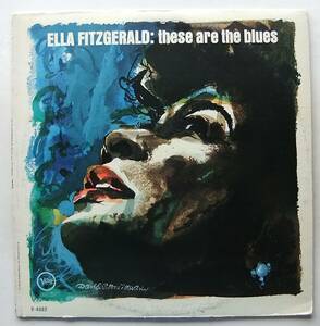 ◆ ELLA FITZGERALD / These Are The Blues ◆ Verve V-4062 (MGM) ◆