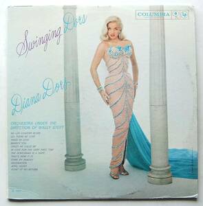 ◆ DIANA DORS / Swinging Dors ◆ Columbia CL1436 (6eye:dg) ◆ V