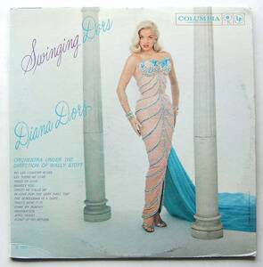 ◆ DIANA DORS / Swinging Dors ◆ Columbia CL1436 (6eye:dg) ◆ V