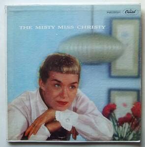 ◆ JUNE CHRISTY / The Misty Miss Christy ◆ Capitol T725 (turquoise) ◆