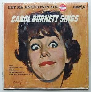 ◆ CAROL BURNETT Sings / Let Me Entertain You ◆ Decca DL 4437 (color) ◆