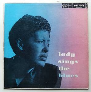 ◆ BILLIE HOLIDAY / Lady Sings The Blues ◆ Clef MGC-721 (black:dg) ◆